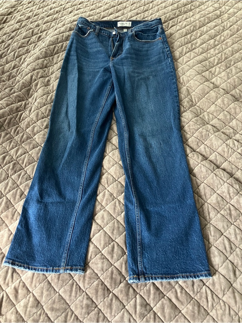 Women’s Dark Blue Wide Leg Jeans